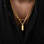 Minimal Pendant Necklace Duo