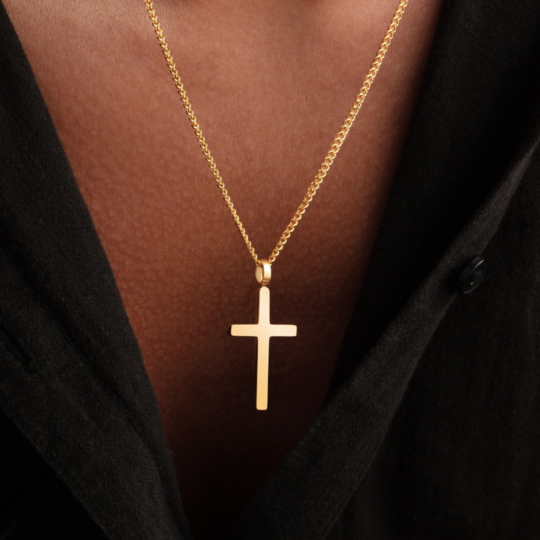 Classic Cross & Curb Chain
