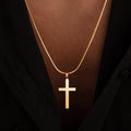 Classic Cross & Square Chain