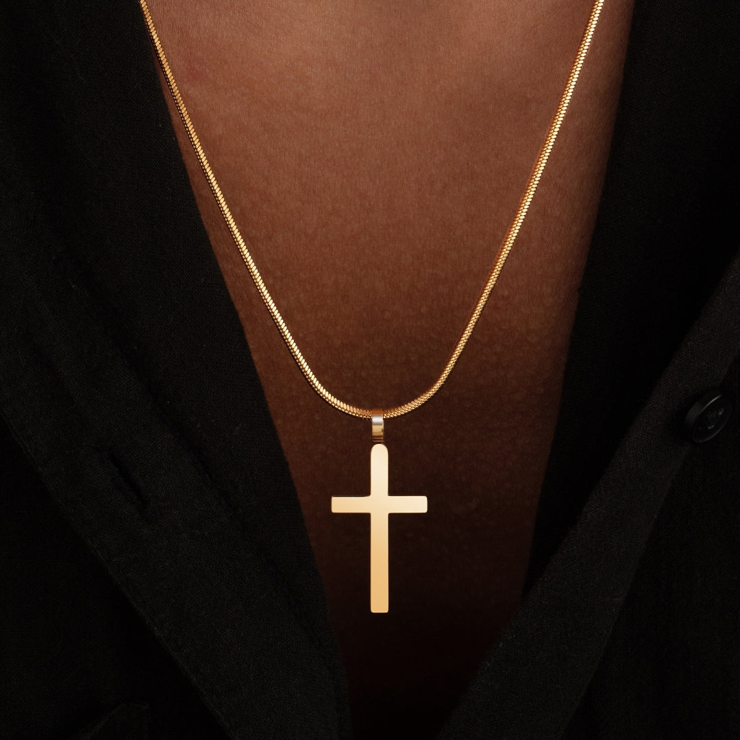 Classic Cross & Square Chain