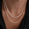 Minimal Tennis Necklace