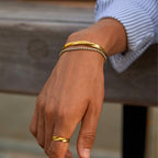 Bracelete Torcido Ajustável