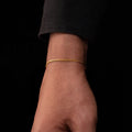Minimal Curb Bracelet