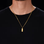 Minimal Pendant & Curb Chain