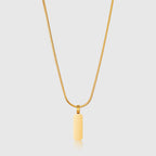 Minimal Pendant & Square Chain