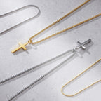 Classic Cross Necklace Duo